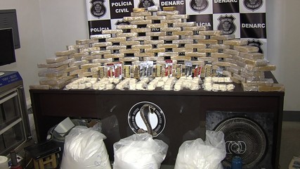 Polícia fecha laboratório de refino com droga avaliada em R$ 1,5 milhão