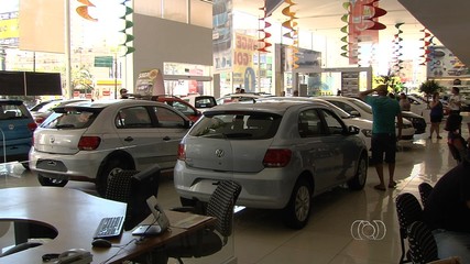Vendas de carros novos caem até 40% em concessionárias de Goiânia
