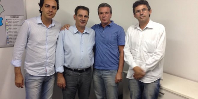 Carlos Veículos visita Vanderlan Cardoso em Goiânia e próximas eleições não fogem da pauta