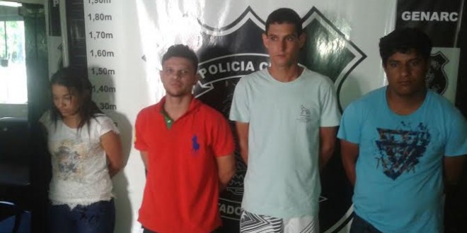 GENARC de Goianésia prende mais 04 suspeitos. por trafico de Drogas