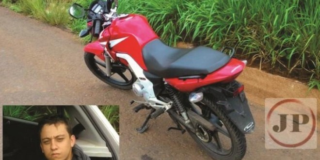 Jovem é preso com Moto furtada em Jaraguá que seria entregue em Rialma