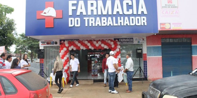 farmacia do trabalhador mais um investimento em Goianésia