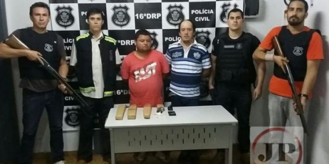 Polícia Civil de Ceres realiza prisão suspeito de tráfico e apreende drogas