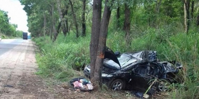 Acidente na BR – 153 em Santa Teresa de Goiás, mata uma pessoa