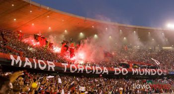 Pesquisa mostra Flamengo como maior torcida do Brasil e Goiás fica fora da lista