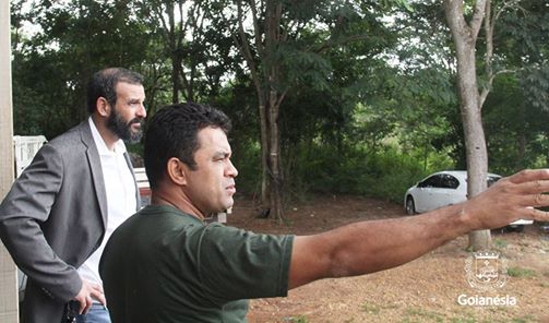Prefeito Renato de Castro faz visita à Polícia Ambiental