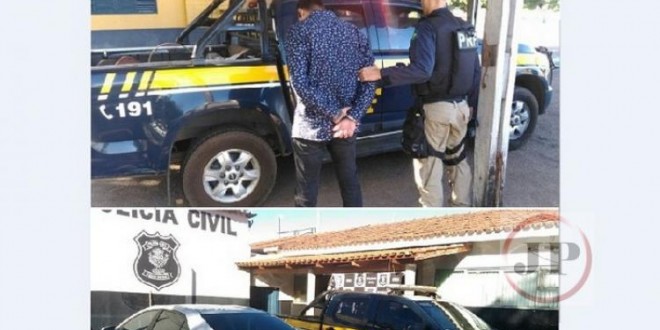 Jovem de classe média alta é preso com veículo roubado em Uruaçu