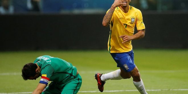 Brasil vence e tira o Chile da Copa