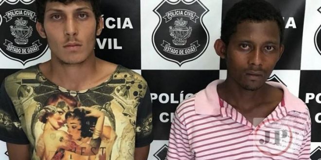 Polícia Civil de Uruana prende em flagrante suspeitos de furtos qualificado