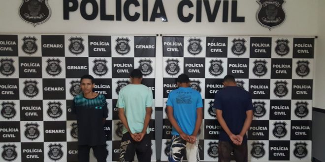 Polícia Civil leva ao cárcere envolvidos em crime de roubo