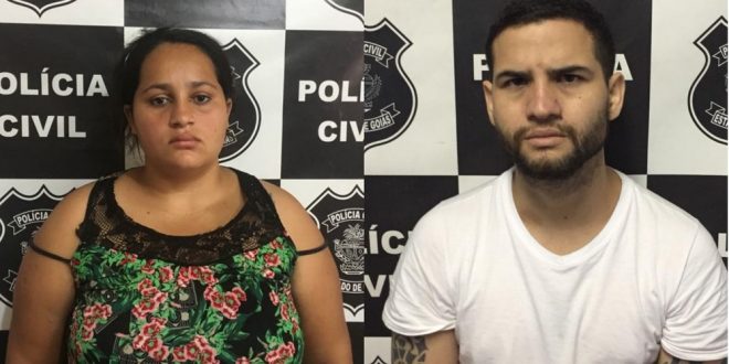 Casal é preso em Goiás suspeito de integrar facção criminosa que age dentro e fora de presídios