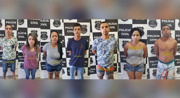 Operação conjunta com a PC de Goianésia, Jaraguá e Goiânia culmina na prisão de 7 pessoas suspeitas de tráfico de drogas