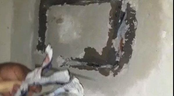 Agentes prisionais descobrem buraco em parede de cela do presídio de Valparaíso de Goiás;