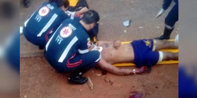 Homem atropela três pessoas em Goianésia durante tentativa de homicídio