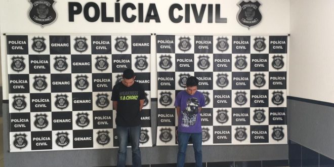 Anapolinos suspeitos de tráfico de drogas são presos pela Polícia Civil de Goianésia.