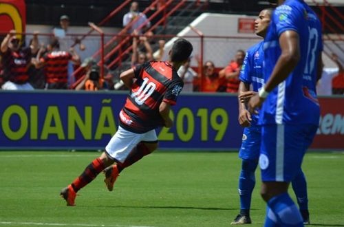 Atlético vence Goianésia no Accioly com gol e assistência de Matheuzinho