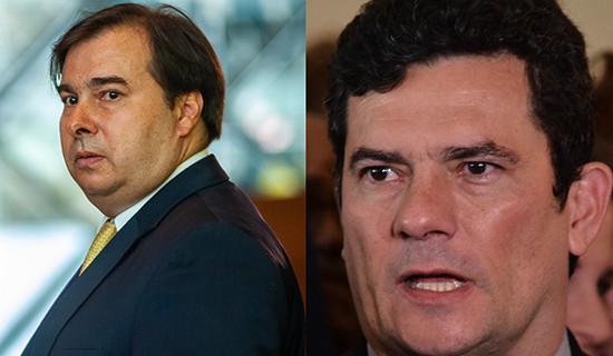 Rodrigo Maia critica Sérgio Moro e diz que ministro da Justiça ‘conhece pouco a política’
