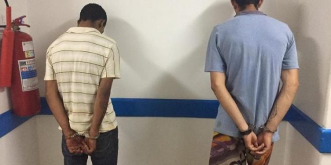 Dois suspeitos de matar casal no município de Jaraguá são presos pela PM e o BOPE