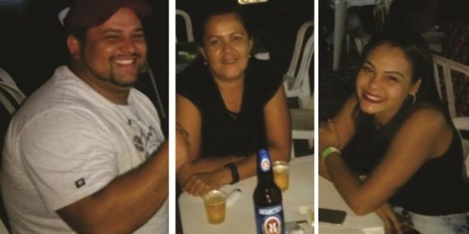 Mulher, marido e filha são mortos a tiros em Itaberaí