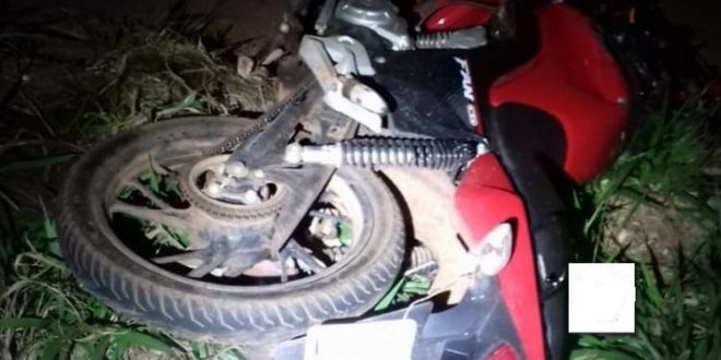 Atropelamento de animal causa a morte de motociclista em Itaberaí