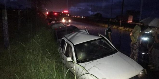 Sargento da PM morre após ser atropelado por carro na GO-070, em Inhumas