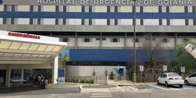 Hospital de Urgências de Goiânia tem 56 profissionais com Covid-19 e outros 76 afastados com suspeita