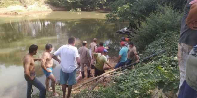 Homem morre no Rio São Patrício, município de Nova Glória