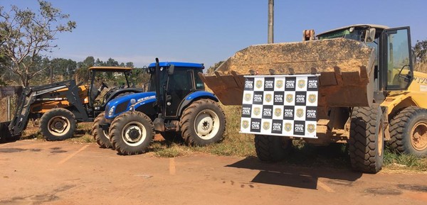 Operação ‘Zimmermann’: máquinas agrícolas roubadas no Triângulo Mineiro e Alto Paranaíba são recuperadas em Goiás