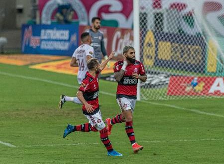 Flamengo x Fluminense: na saída para o intervalo, Diego dá bronca em Gabigol: “Para com essa p…”