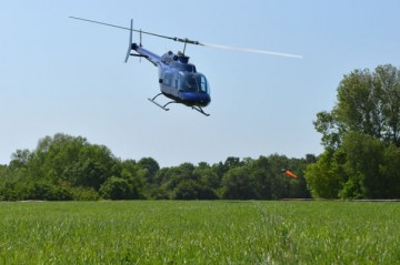 Devido ao mau tempo, helicóptero faz pouso de emergência na Zona Rural de Goianésia