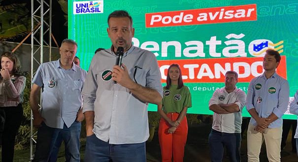 Renato de Castro lança pré-candidatura a deputado estadual de Goiás em evento que reuniu várias lideranças