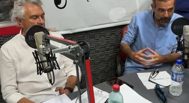 Ronaldo Caiado e Alcir Marques, da Fricó Alimentos, estreiam o programa “Fala Moçada” de Renato de Castro
