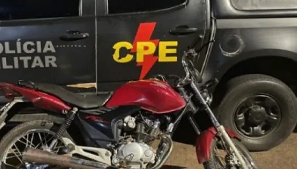 Moto furtada de reboque de caminhão em Rianápolis é recuperada pela CPE de Rialma