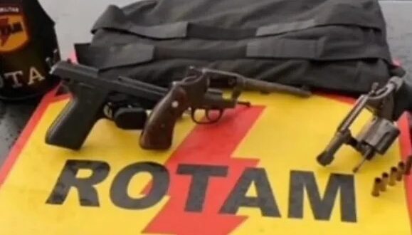 Assaltantes de bancos são baleados em confronto com a ROTAM, em Itaberaí
