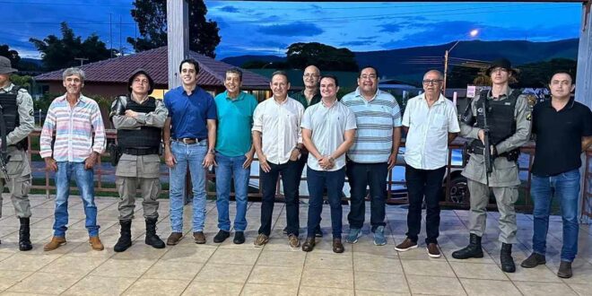 batalhão Rural  da Policia Militar de Goianésia participou de reunião com a diretoria do Sindicato Rural de Goianésia