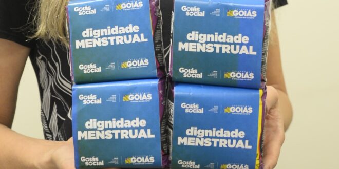 Mais de 65 mil estudantes da rede estadual são beneficiadas pelo Programa Goiano de Dignidade Menstrual