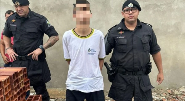 Preso atirador que matou comerciante em galeria de Goiânia; rapaz tem 16 anos
