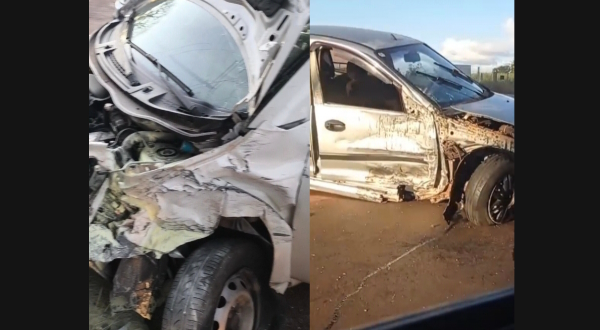 Acidente na GO-480 em Rialma deixa uma pessoa com dores; moradores cobram redutores de velocidade
