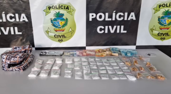 Polícia Civil prende suspeito de agressão contra mulher e encontra drogas em residência em Ceres