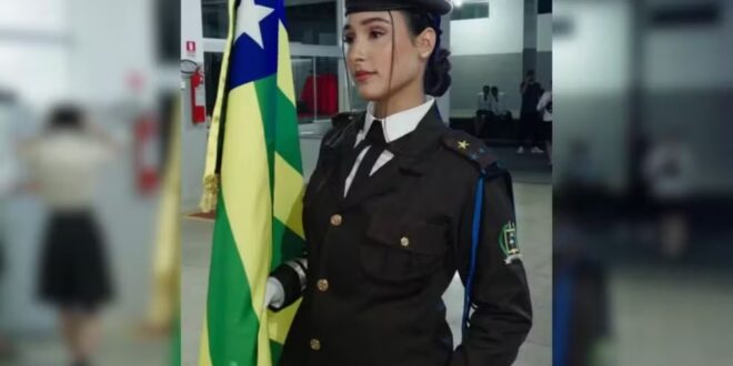 Morte de aluna de colégio militar causa comoção nas redes sociais, em Pirenópolis