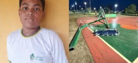 Adolescente morre após cesta de basquete cair sobre ele, diz polícia