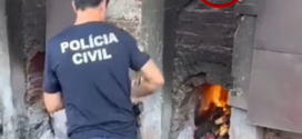 Polícia Civil incinera 84 quilos de drogas apreendidas em Uruaçu