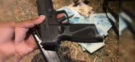 Menina de 11 anos é encontrada sozinha com arma e dinheiro em Luziânia