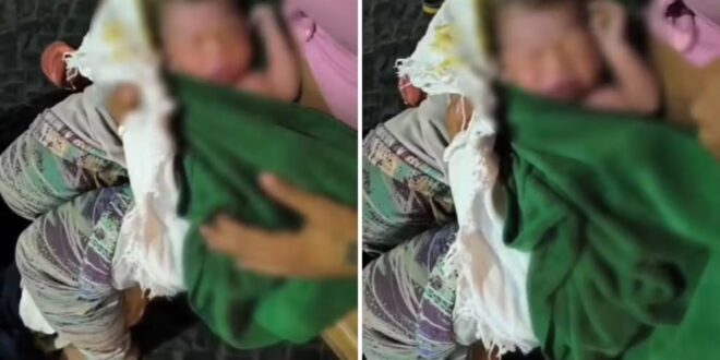 Bebê nasce na porta de bar em Goiás