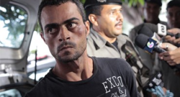 População agride detento suspeito de roubar carro
