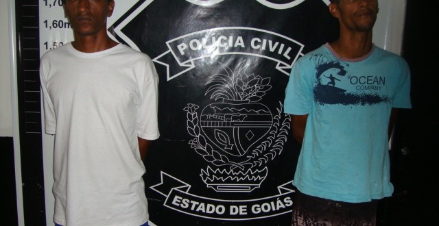 : POLÍCIA CIVIL DE GOIANÉSIA PRENDE DOIS ASSALTANTES