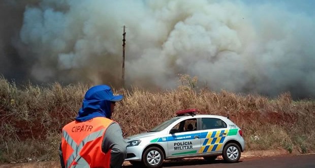 Queimadas causam verdadeira destruição no Sudoeste Goiano