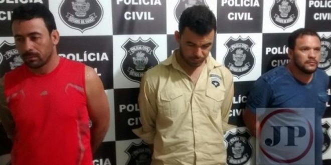 PRF prende na BR – 153, três pessoas suspeitas de assalto em Uruaçu