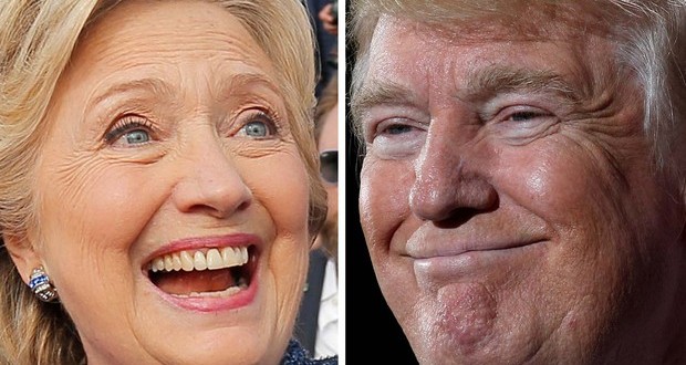 Nova pesquisa aponta Hillary 5 pontos à frente de Trump