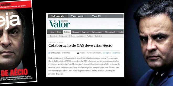 BOLA DA VEZ, AÉCIO TAMBÉM FOI DELATADO PELA OAS